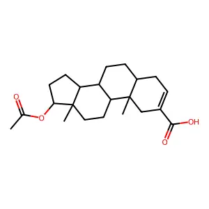 Dibenz(a,h)acridine-3,4-diol, 3,4-dihydro-, trans- structure