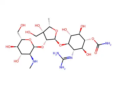 Bluensomycin structure