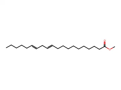 11,14-Eicosadienoic acid, methyl ester structure