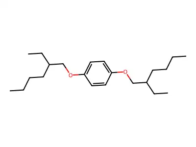 1,4-Bis(2-ethylhexyloxy)benzene structure