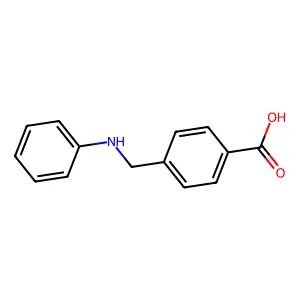 4-(anilinomethyl)benzoic Acid structure