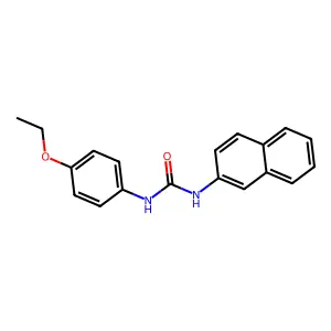 1-(4-Ethoxyphenyl)-3-naphthalen-2-ylurea structure