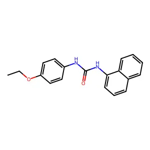 1-(4-Ethoxyphenyl)-3-(1-naphthyl)urea structure