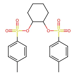 Cyclohexane-1,2-diyl bis(4-methylbenzenesulfonate) structure