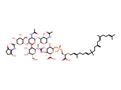 Bambermycin structure