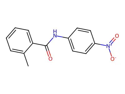 2-methyl-N-(4-nitrophenyl)benzamide structure