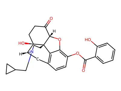 Naltrexone-3-salicylate structure