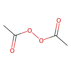 二乙酰基过氧化物 structure