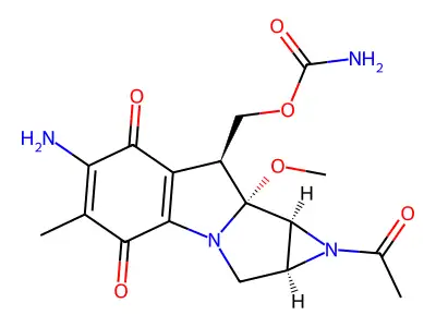 1a-Acetylmitomycin C structure