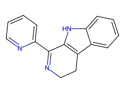 3H-Pyrido(3,4-b)indole, 4,9-dihydro-1-(2-pyridinyl)- structure