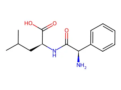 Aminophenylacetylleucine structure