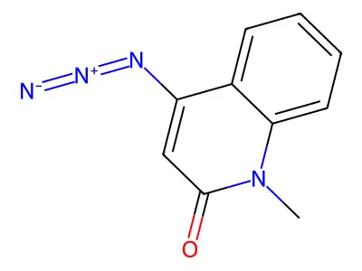 2(1H)-Quinolinone, 4-azido-1-methyl- structure