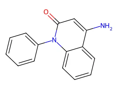 4-Amino-1-phenyl-2(1H)-quinolinone structure