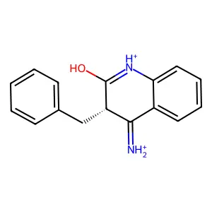 4-amino-3-benzyl-1H-quinolin-2-one structure