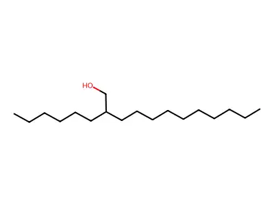 2-己基十二烷醇 structure