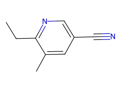 6-Ethyl-5-methylnicotinonitrile structure