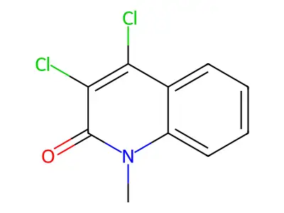 2(1H)-Quinolinone, 3,4-dichloro-1-methyl- structure