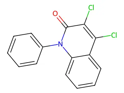 2(1H)-Quinolinone, 3,4-dichloro-1-phenyl- structure