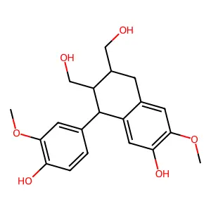 (-)-Isolariciresinol structure