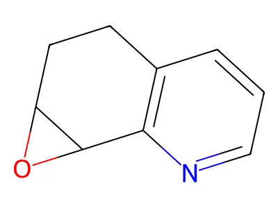 7,8-Epoxy-5,6,7,8-tetrahydroquinoline structure