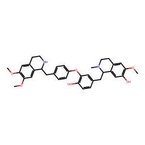 R,R-Pampulhamine structure