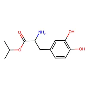 左旋多巴异丙酯 structure