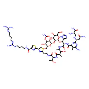 Phleomycin E structure