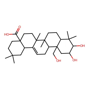 阿江榄仁酸 structure
