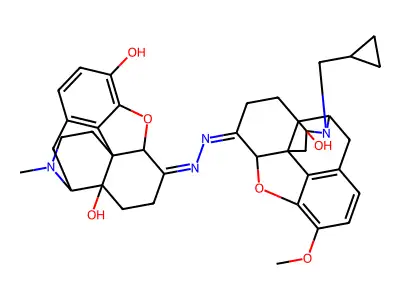 Oxymorphone-3-methoxynaltrexonazine structure