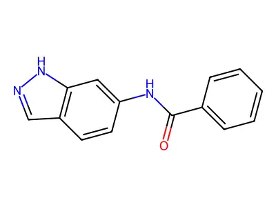 N-(1H-indazol-6-yl)benzamide structure
