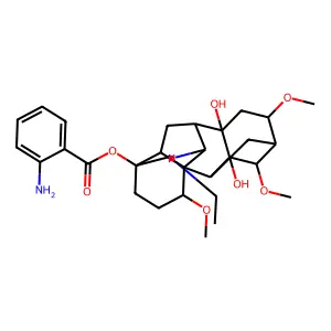 N-Deacetyllappaconitine structure