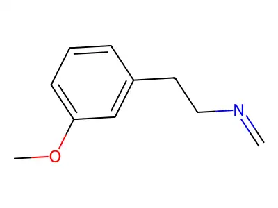 3-Methoxy-N-methylenebenzeneethanamine structure