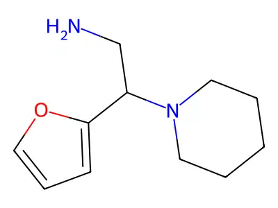 2-(Furan-2-yl)-2-(piperidin-1-yl)ethan-1-amine structure