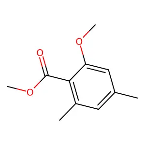 Methyl 2-methoxy-4,6-dimethylbenzoate structure