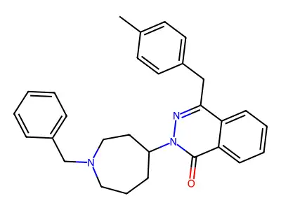 4-(4-Methylbenzyl)-2-(hexahydro-1-benzylazepin-4-yl)-1-(2H)-phthalazinone structure