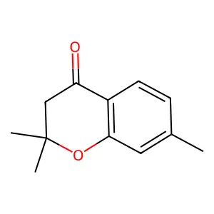 4H-1-Benzopyran-4-one, 2,3-dihydro-2,2,7-trimethyl- structure