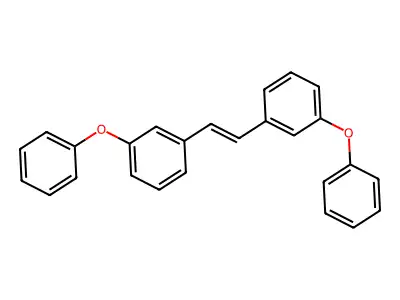 1-Phenoxy-3-[2-(3-phenoxyphenyl)ethenyl]benzene structure