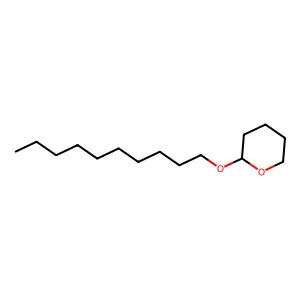 2H-Pyran, 2-(decyloxy)tetrahydro- structure