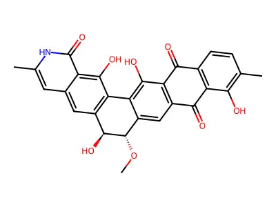 Ericamycin structure