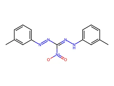 [2-(3-Methylphenyl)diazenyl]nitromethanone 2-(3-methylphenyl)hydrazone structure