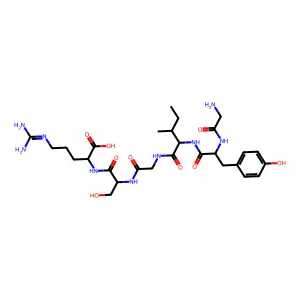 Gly-Tyr-Ile-Gly-Ser-Arg structure