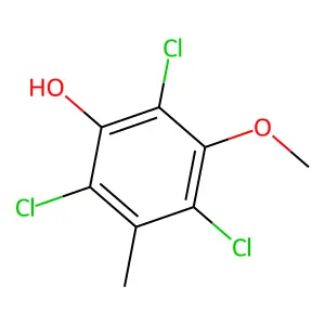 2,4,6-Trichloro-3-methoxy-5-methylphenol structure