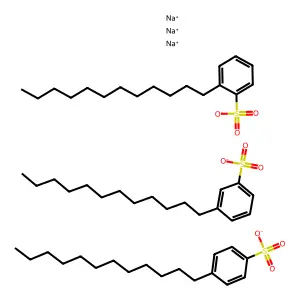 四丙烯基苯磺酸钠 structure