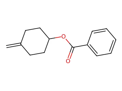 4-Methylenecyclohexyl benzoate structure