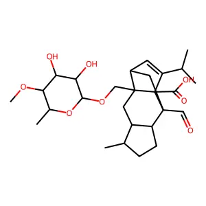 Sordarin structure