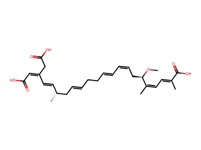 米酵菌酸 structure