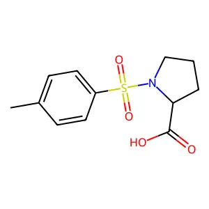 Tosyl-D-Proline structure
