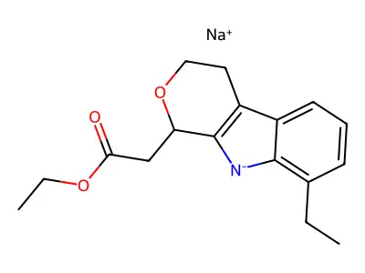 Ammonium, diethylmethyl(3-(2-(thymyloxy)acetamido)propyl)-, iodide structure