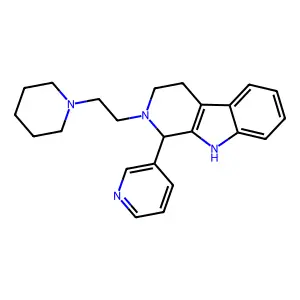 1H-Imidazole-4-acetonitrile, 5-methyl-2-phenyl-, monohydrochloride structure