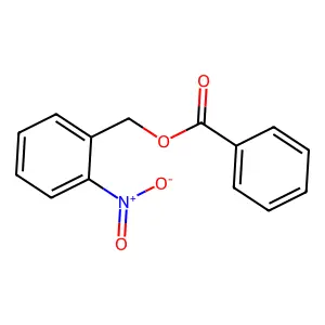 o-Nitrobenzylbenzoate structure